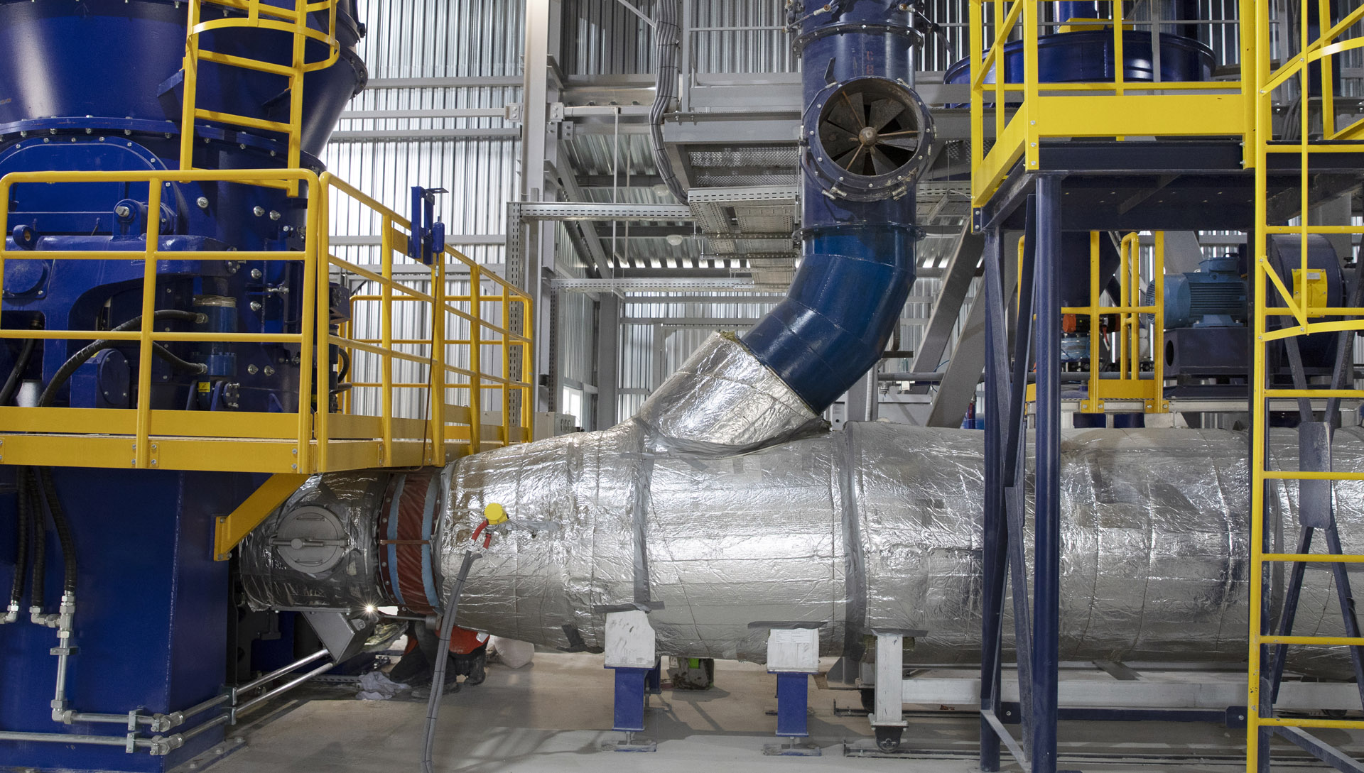 insalación de aislamiento termico para la industria